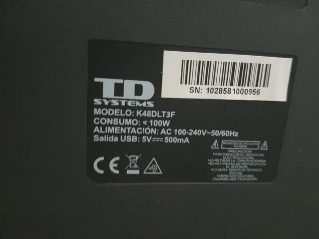 Mando a Distancia de Repuesto TD-Systems K48DLT3F