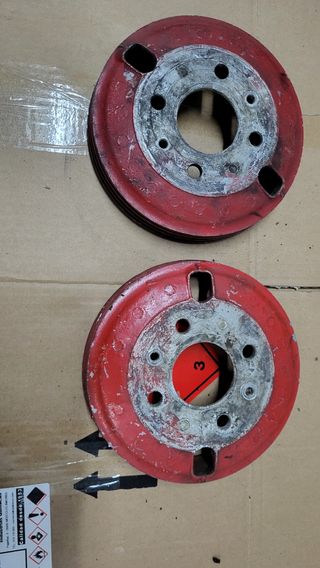 Frenos traseros completos seat 600 d