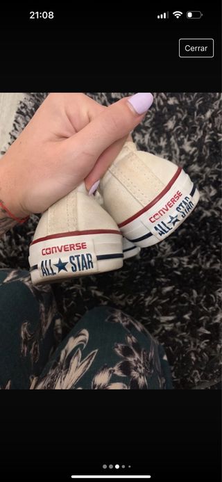 Converse blancas