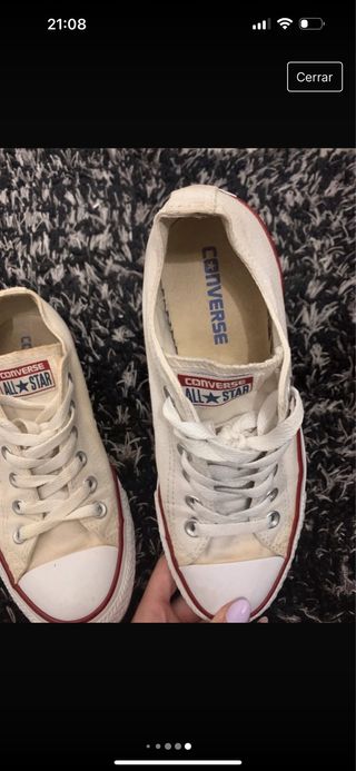 Converse blancas
