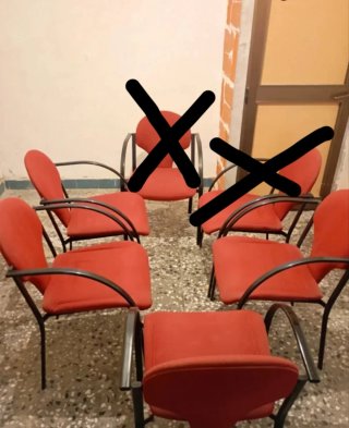 Sillas oficina a 35€ cada una