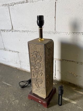✅lampara de piedra oriental