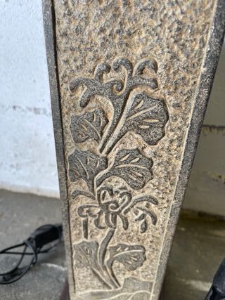 ✅lampara de piedra oriental