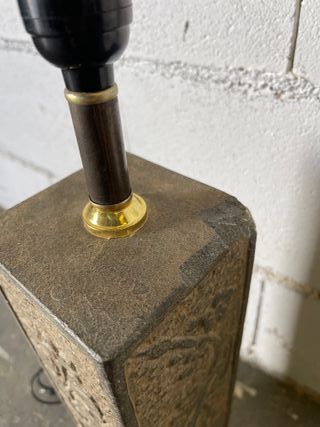 ✅lampara de piedra oriental