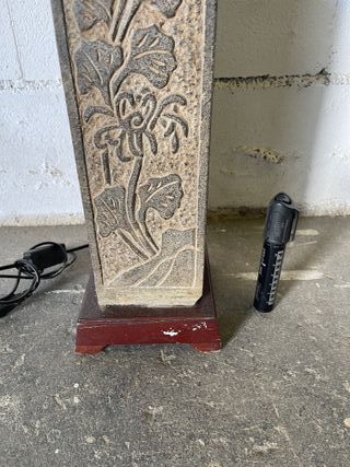 ✅lampara de piedra oriental