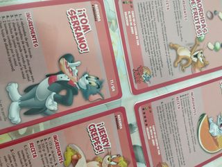 Album o libro de recetas Tom y Jerry .