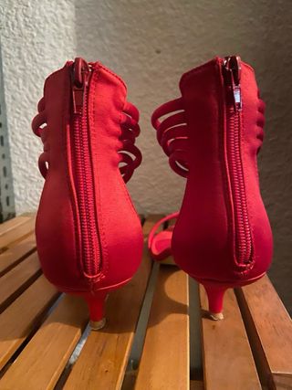 Zapatos rojos fiesta 