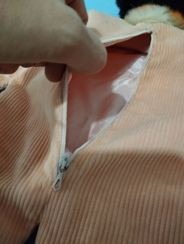 Muñeca de trapo Vintage guarda camisón . Años 50