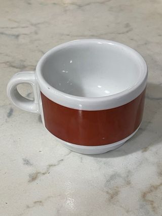4 Tazzine caffe Ipa porcellane