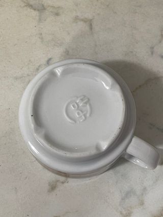 4 Tazzine caffe Ipa porcellane