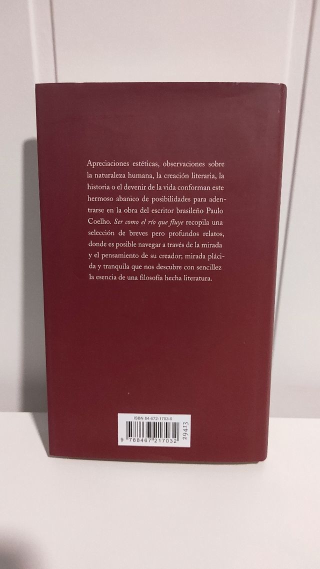 Libro "Ser como el río que fluye"