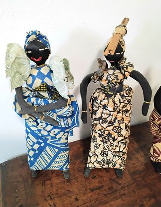 Tre bamboline Africa