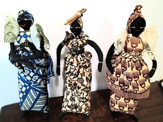 Tre bamboline Africa