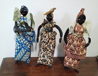 Tre bamboline Africa