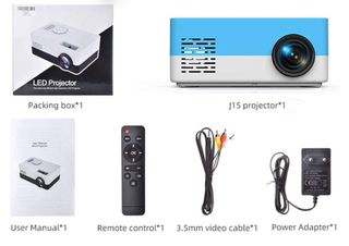 CINÉFLIX TM LED MINI PROJECTOR PORTATIL