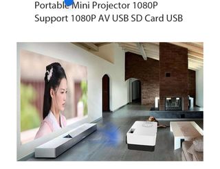 CINÉFLIX TM LED MINI PROJECTOR PORTATIL