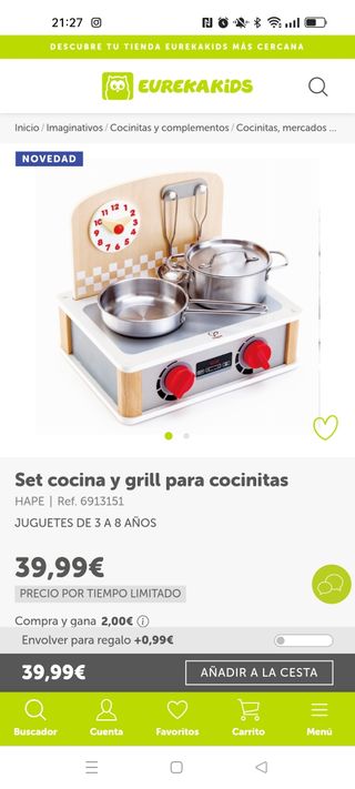 Cocinita marca Hape