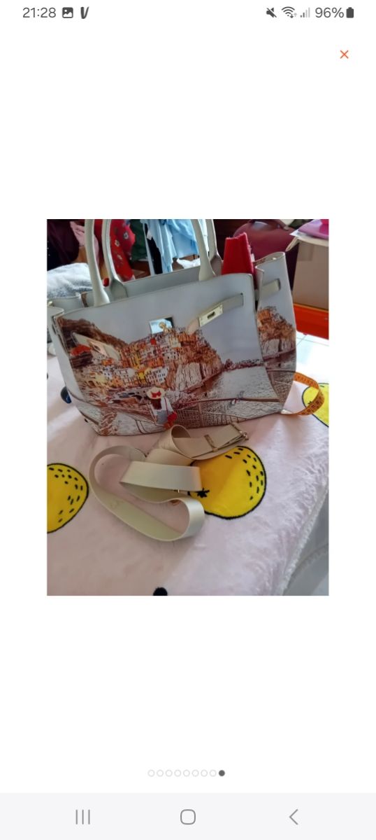 Non signe borsa nuova