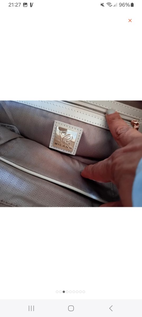 Non signe borsa nuova