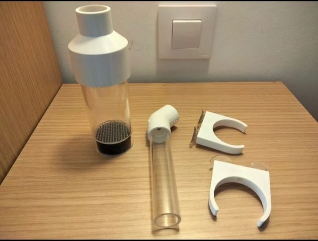 Incubadora acuario+ césped de cria