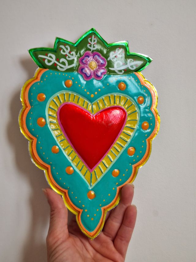 Milagrito mexicano hecho a mano