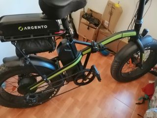 bicicleta electrica plegable con dos baterias