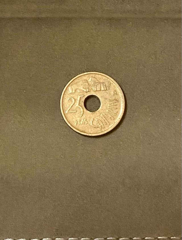 Moneda Carnaval  de 25 pesetas