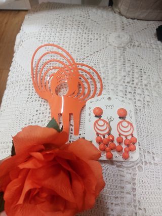 Flores y complementos flamenca