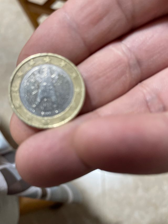 Moneda alemana 2002 de un euro