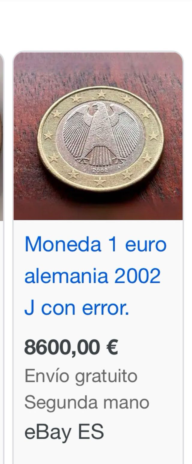 Moneda alemana 2002 de un euro