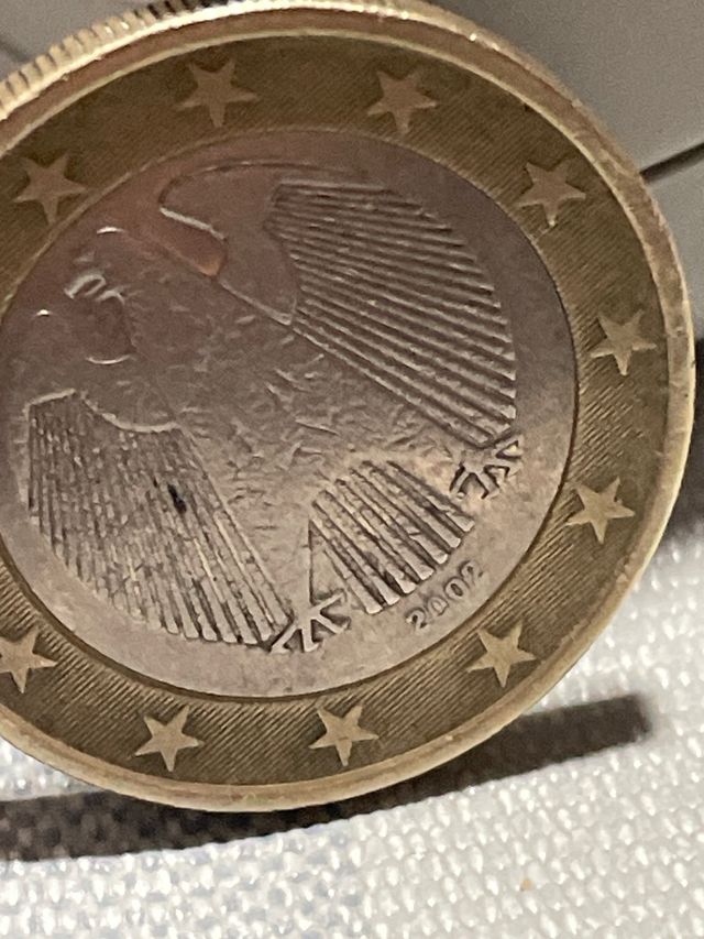 Moneda alemana 2002 de un euro