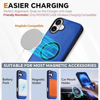 TUCCH Funda Libro 2 EN 1 para iPhone 16 2024