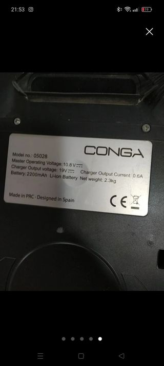 Conga robot aspirador
