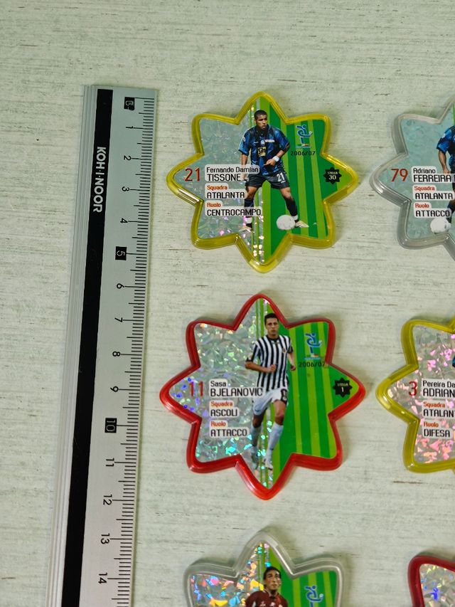 6 Football Stars edibas 2006/2007 Atalanta Torino