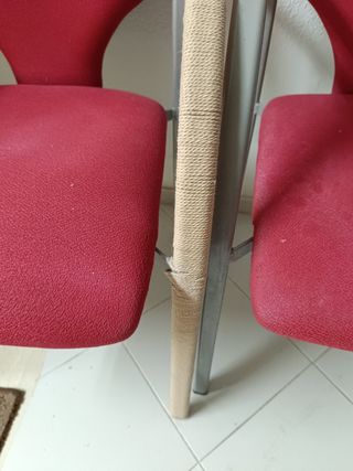 Dos sillas de oficina