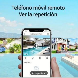 Cámara wifi 360 + SD 32gb. Unidades