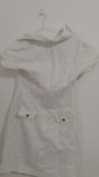 Vestido blanco mujer maxim 3