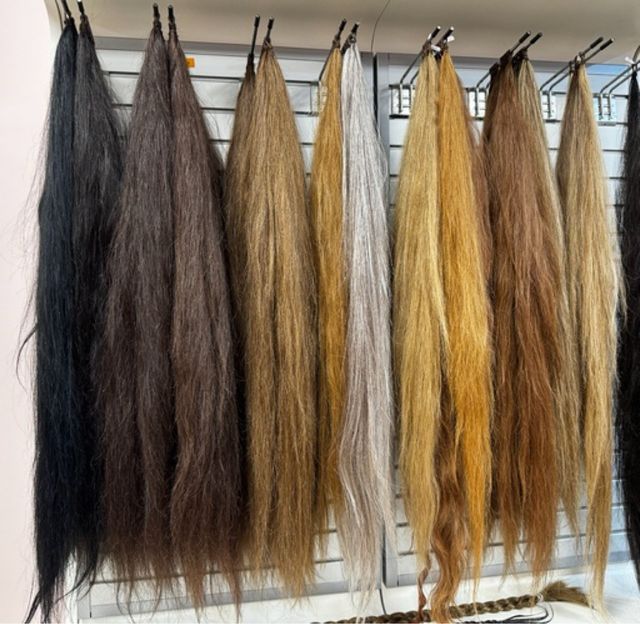 ¡Se lavan mallas de fallera y se hacen trenzas!