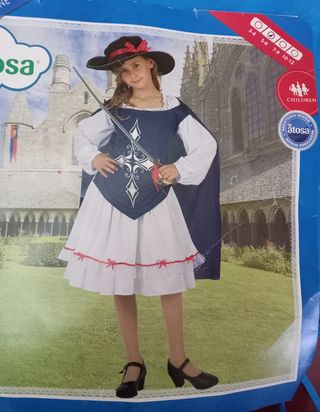 Disfraz mosquetera 5/6 años