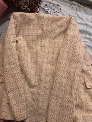 Uniforme tipo escolar a cuadros