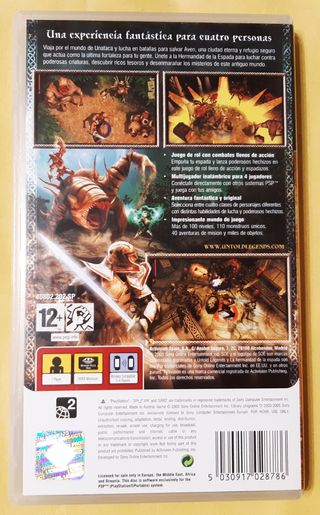 Untold Legends PSP