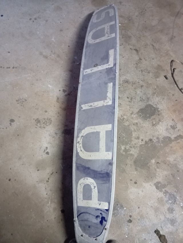 Visera camión antiguo