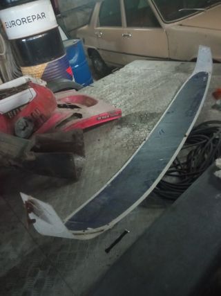 Visera camión antiguo