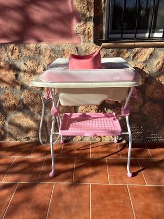 Cambiador bebe ( Azul y Rosa)