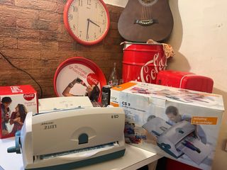 Plastificante leitz a manovella