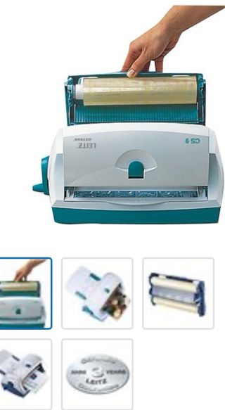 Plastificante leitz a manovella