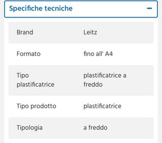 Plastificante leitz a manovella