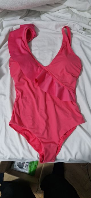Bañador Rosa Énfasis, Talla 44