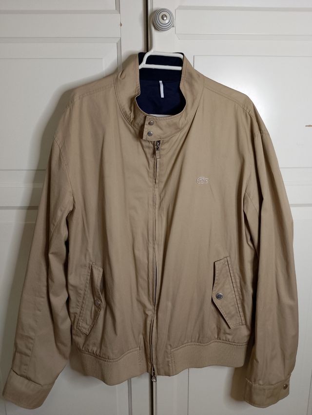 Chaqueta Lacoste beige Harrington