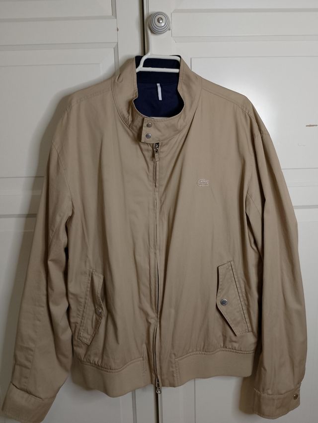 Chaqueta Lacoste beige Harrington